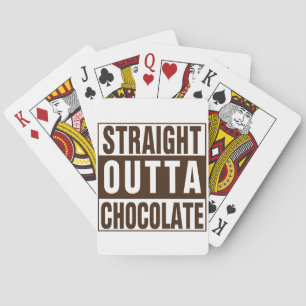 Straight Outta Brown Chocolate Speelkaarten
