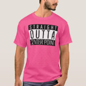 Straight Outta Center Point Alabama Oversized T-shirt (Voorkant)