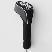 Straight Outta Chemo Golfheadcover (Schuin)