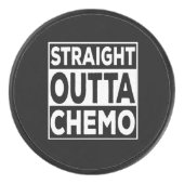 Straight Outta Chemo Hockey Puck (Voorkant)