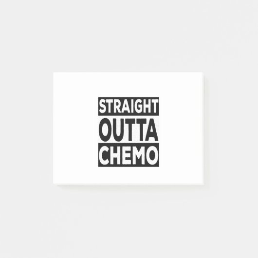 Straight Outta Chemo Post-it® Notes (Voorkant)