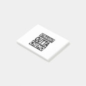 Straight Outta Chemo Post-it® Notes (Schuin)