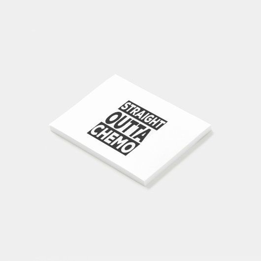 Straight Outta Chemo Post-it® Notes (Schuin)