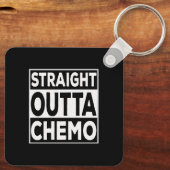 Straight Outta Chemo Sleutelhanger (Achterkant)