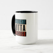 Straight Outta Chicago Illinois IL Verenigde State Mok (Voorkant links)