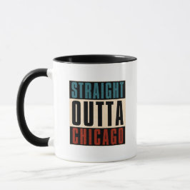 Straight Outta Chicago Illinois IL Verenigde State Mok