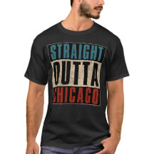 Straight Outta Chicago Illinois IL Verenigde State