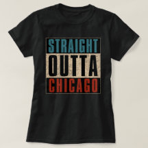Straight Outta Chicago Illinois IL Verenigde State