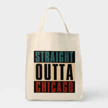 Straight Outta Chicago Illinois IL Verenigde State