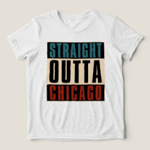 Straight Outta Chicago Illinois IL Verenigde State