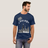 Straight OUTTA Chicago T-shirt (Voorkant volledig)