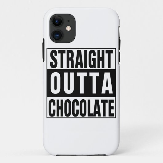 Straight Outta Chocolate Case-Mate iPhone Case (Achterkant)