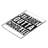 Straight Outta Chocolate Notitieboek (Linkerzijde)