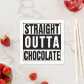 Straight Outta Chocolate Servet (Insitu)