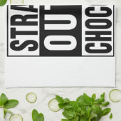 Straight Outta Chocolate Theedoek (Gevouwen)