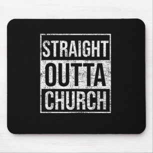 Straight Outta Church Prayer God Religion Gift Muismat