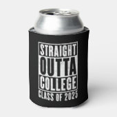 Straight Outta College 2025 (noodlijdend) Blikjeskoeler (Blikje Voorkant)