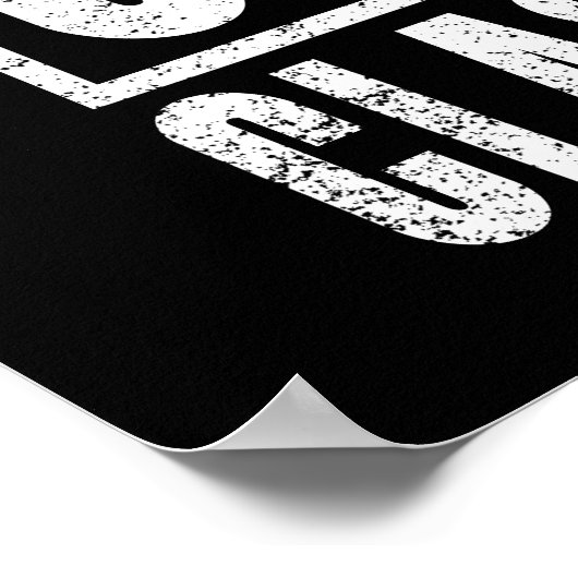 Straight Outta College 2025 (noodlijdend) Poster (Hoek)