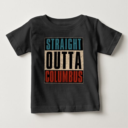 Straight Outta Columbus Ohio OH Verenigde Staten (Voorkant)