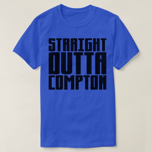 Straight Outta Compton T-shirt (Design voorkant)