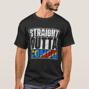 Straight Outta Congo Flag T-shirt