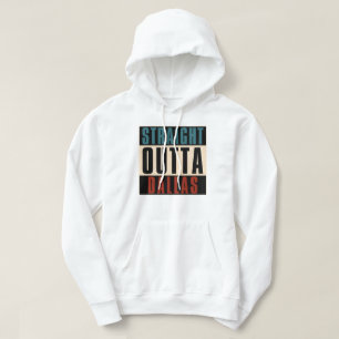 Straight Outta Dallas Texas TX Verenigde Staten Hoodie