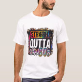 Straight Outta de 80s waar ik van hou... de 80s T-shirt (Voorkant)