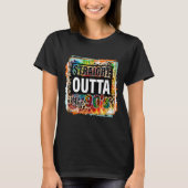 Straight Outta De jaren '90 Stropdas-kleurstof lui T-shirt (Voorkant)