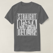 Straight Outta Detroit T-shirt (Design voorkant)