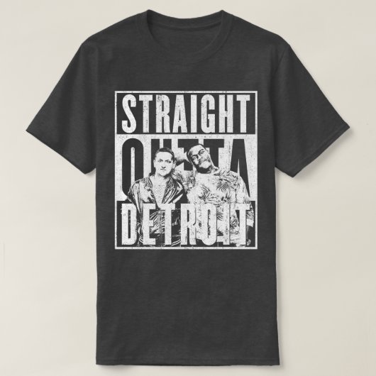 Straight Outta Detroit T-shirt (Design voorkant)