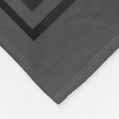 Straight Outta Excuses Block Style Better Self Mot Fleece Deken (Hoek)