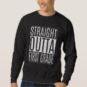 Straight Outta First Grade Tees Graduation 1st Gra (Voorkant)