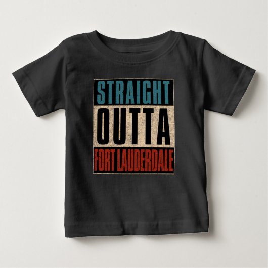 Straight Outta Fort Lauderdale Florida FL (Voorkant)