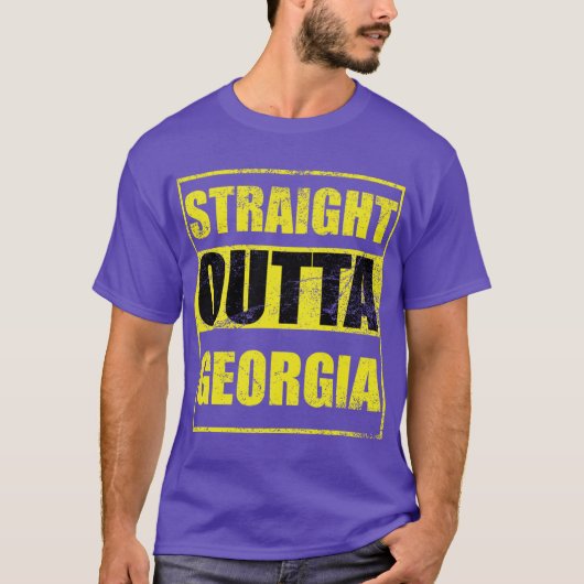 Straight Outta Georgia T-shirt (Voorkant)