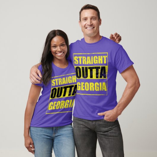 Straight Outta Georgia T-shirt (Unisex)