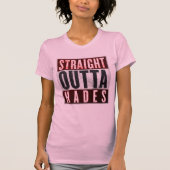 Straight Outta Hades occult Grafisch T-shirt (Voorkant)