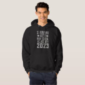 Straight Outta High School 2023 Afstuderen Diploma Hoodie (Voorkant volledig)