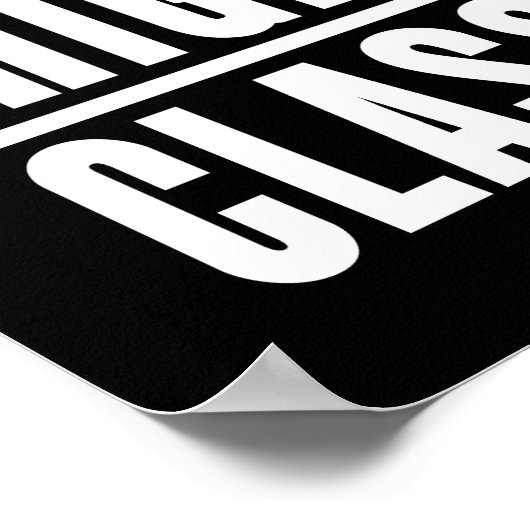 Straight Outta High School Class of 2024 Poster (Hoek)