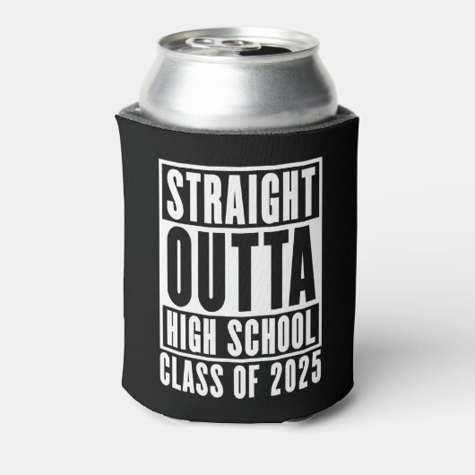 Straight Outta High School Class van 2025 Blikjeskoeler (Blikje Achterkant)