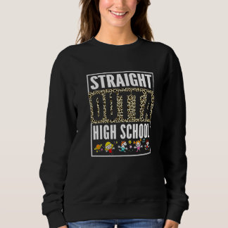 Straight Outta High School Cool Afstudeerder Leopa Trui