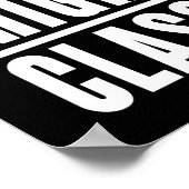 Straight Outta High School Klasse van 2026 Poster (Hoek)