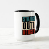 Straight Outta Houston Texas TX Verenigde Staten Mok (Voorkant rechts)