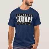 Straight Outta Huntsville Alabama Oversized T-shirt (Voorkant)