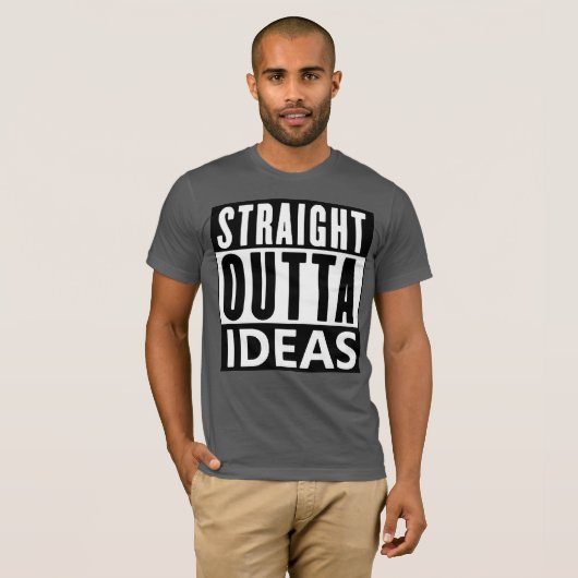 Straight Outta Ideas Urban Camouflage Shirt (Voorkant volledig)