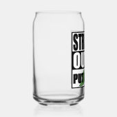 Straight Outta in Bay Blikvorm Glas (Links)