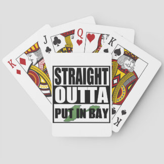 Straight Outta in Bay Pokerkaarten