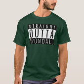 Straight Outta Irondale Alabama Oversized T-shirt (Voorkant)