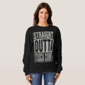 STRAIGHT OUTTA ITASCA COUNTY Cool Home Quote Trui (Voorkant volledig)