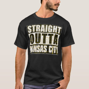 Straight Outta Kansas City Fantasy Football Fan Ho T-shirt