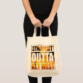 Straight Outta Key West Tote Bag (Voorkant (product))